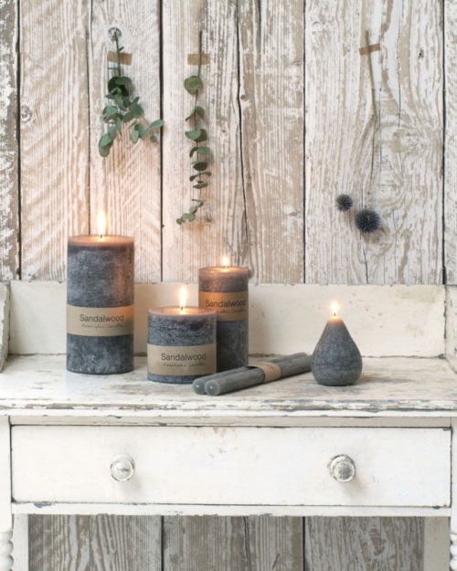 Dassie Artisan pillar candle small - sandalwood